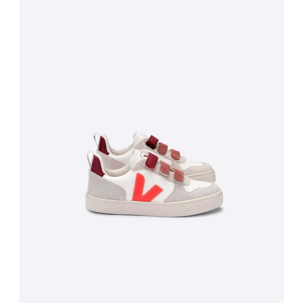 Αθλητικά Παπούτσια παιδικα Veja V-10 X BONTON White/Orange | GR 842EBC